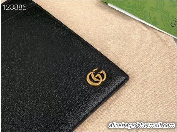 Luxury Discount Gucci GG Marmont pouch 658562 Black