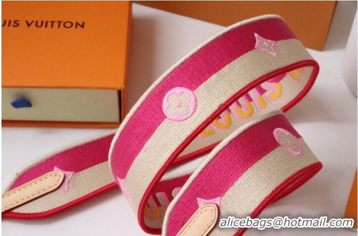 Pretty Style Louis Vuitton shoulder strap J02506 pink