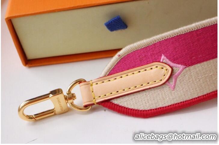 Pretty Style Louis Vuitton shoulder strap J02506 pink