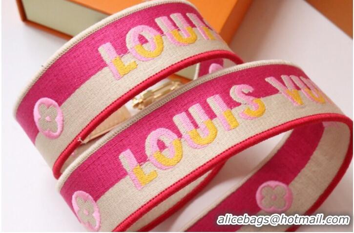 Pretty Style Louis Vuitton shoulder strap J02506 pink