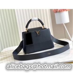 Refined Discount Louis Vuitton CAPUCINES BB M48867 black