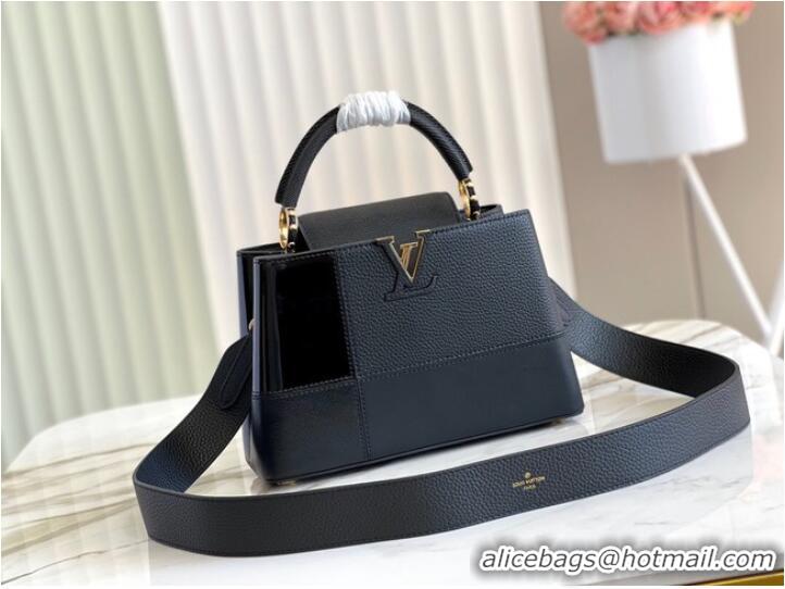 Refined Discount Louis Vuitton CAPUCINES BB M48867 black