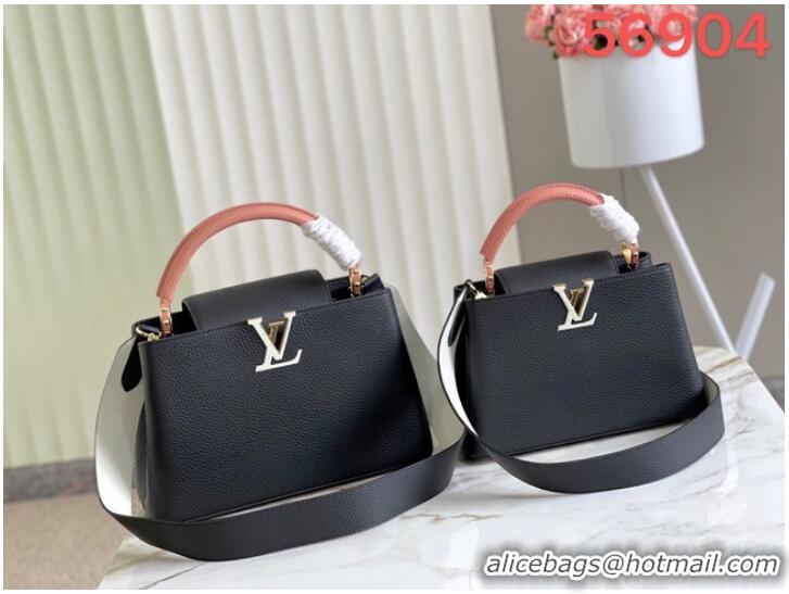 Super Quality Louis Vuitton CAPUCINES BB M48865 black&pink