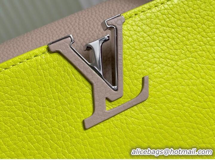 Promotional Louis Vuitton CAPUCINES BB M48865 Lemon&light gray