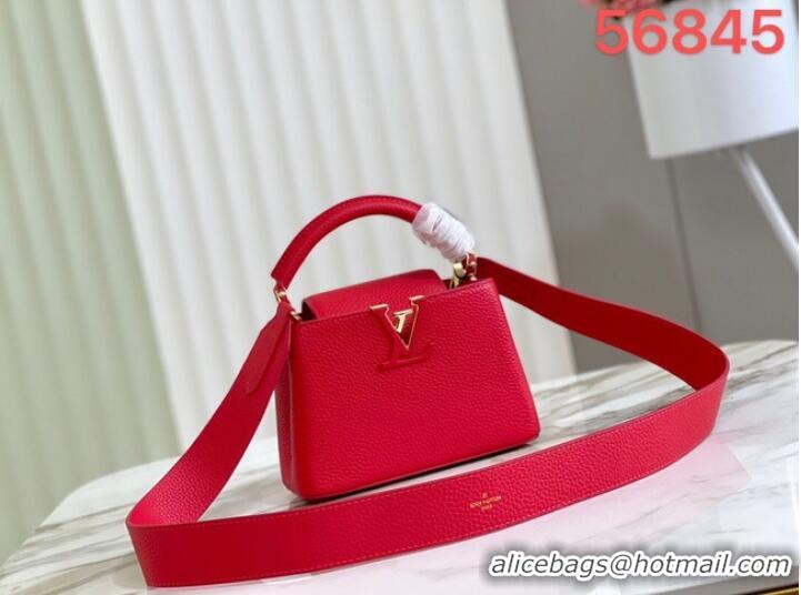 Super Quality Louis Vuitton CAPUCINES MINI M56845 red