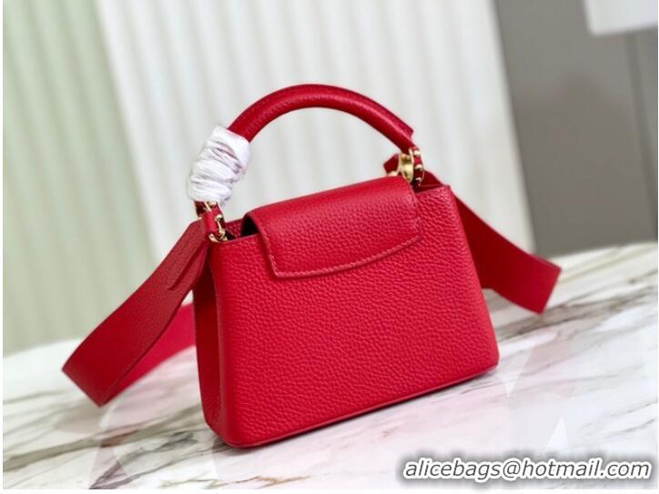 Super Quality Louis Vuitton CAPUCINES MINI M56845 red