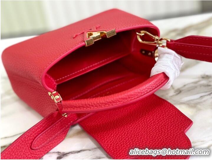 Super Quality Louis Vuitton CAPUCINES MINI M56845 red