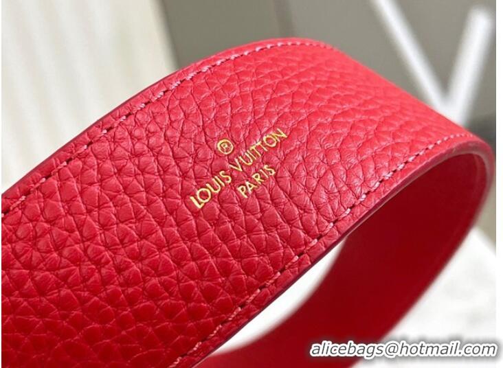 Super Quality Louis Vuitton CAPUCINES MINI M56845 red