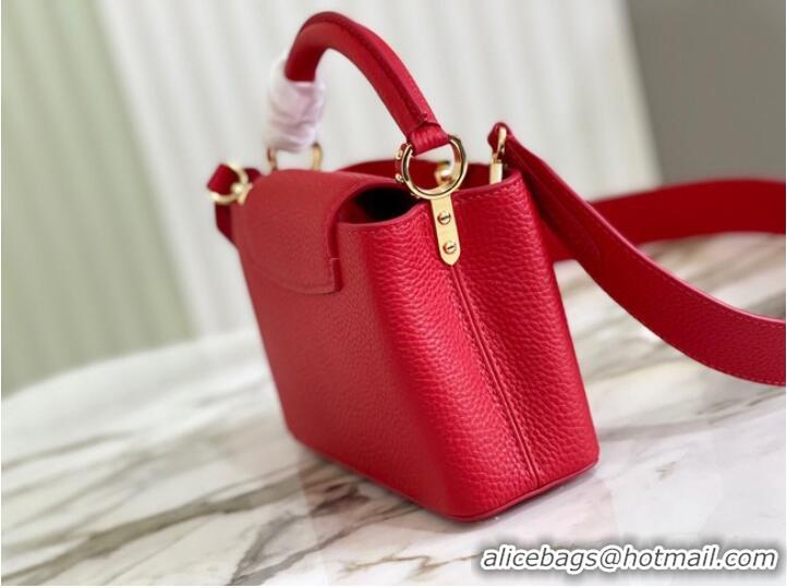 Super Quality Louis Vuitton CAPUCINES MINI M56845 red