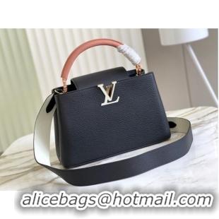 Most Popular Louis Vuitton CAPUCINES BB M56904 black&pink