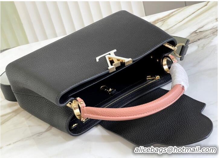 Most Popular Louis Vuitton CAPUCINES BB M56904 black&pink