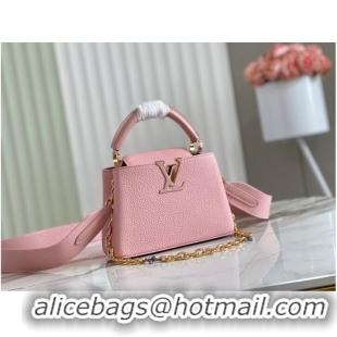 Good Taste Louis Vuitton CAPUCINES MINI M59065 pink