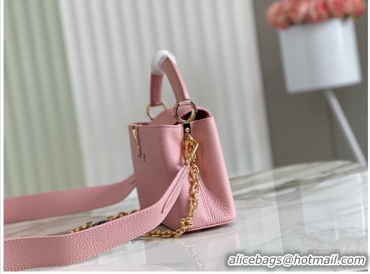 Good Taste Louis Vuitton CAPUCINES MINI M59065 pink