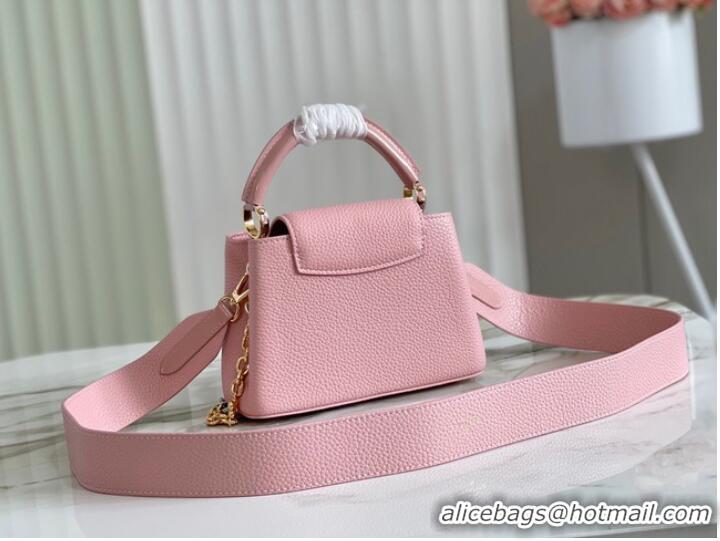 Good Taste Louis Vuitton CAPUCINES MINI M59065 pink