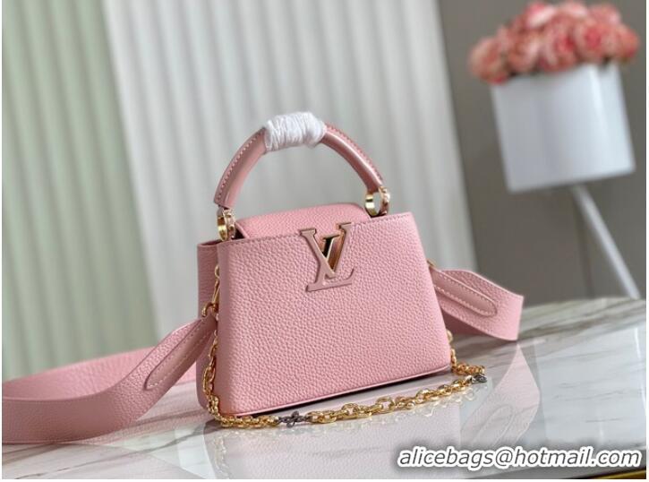 Good Taste Louis Vuitton CAPUCINES MINI M59065 pink