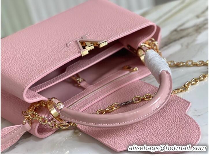 Top Quality Louis Vuitton CAPUCINES MM M56904 pink