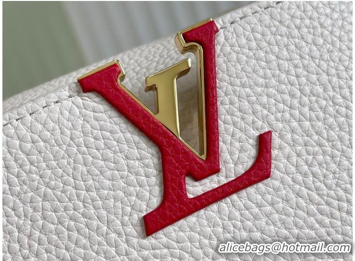 Promotional Louis Vuitton CAPUCINES MINI M59205 white&brown