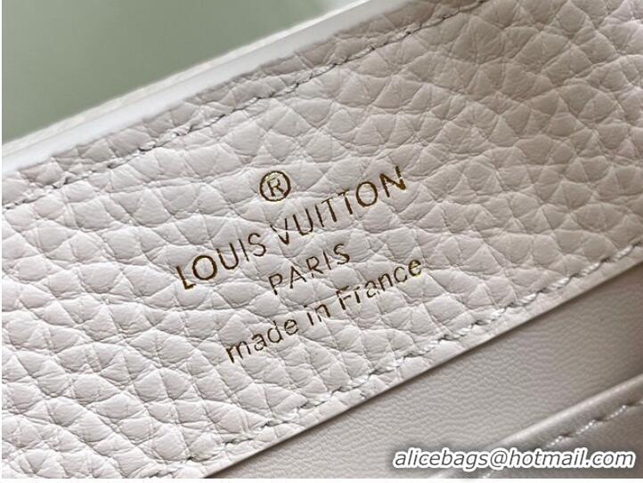 Promotional Louis Vuitton CAPUCINES MINI M59205 white&brown