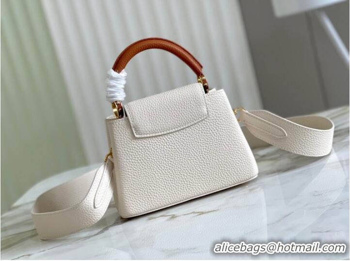 Promotional Louis Vuitton CAPUCINES MINI M59205 white&brown