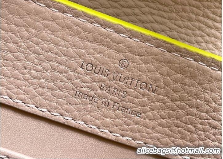 Low Cost Louis Vuitton CAPUCINES MINI M59205 Lemon&light gray