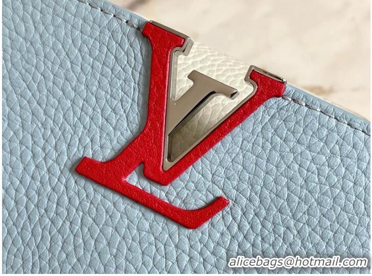 Good Taste Louis Vuitton CAPUCINES MINI M59205 blue&white