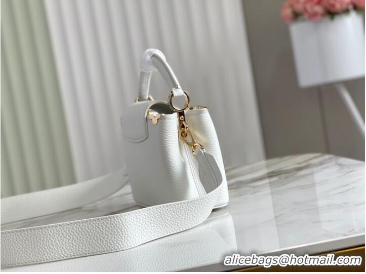 Buy Classic Louis Vuitton CAPUCINES MINI M59268 white