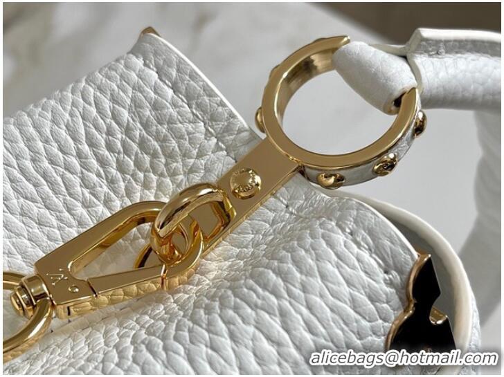 Buy Classic Louis Vuitton CAPUCINES MINI M59268 white