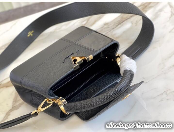 Low Price Louis Vuitton CAPUCINES MINI M59268 black