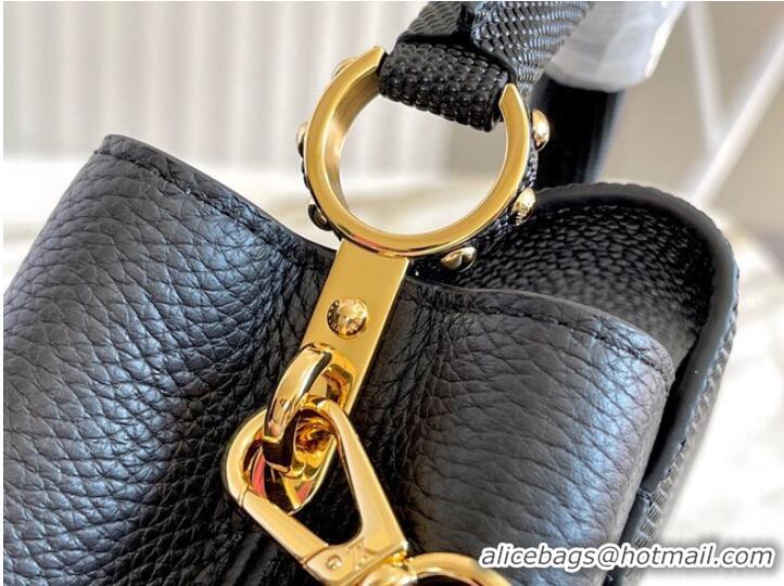 Low Price Louis Vuitton CAPUCINES MINI M59268 black