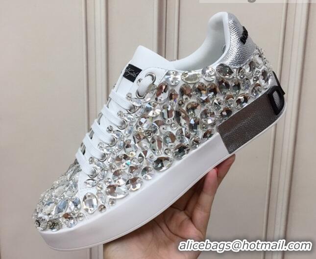 Grade Design Dolce & Gabbana DG Crystal Allover Sneakers 111523