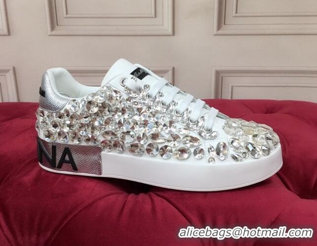 Grade Design Dolce & Gabbana DG Crystal Allover Sneakers 111523