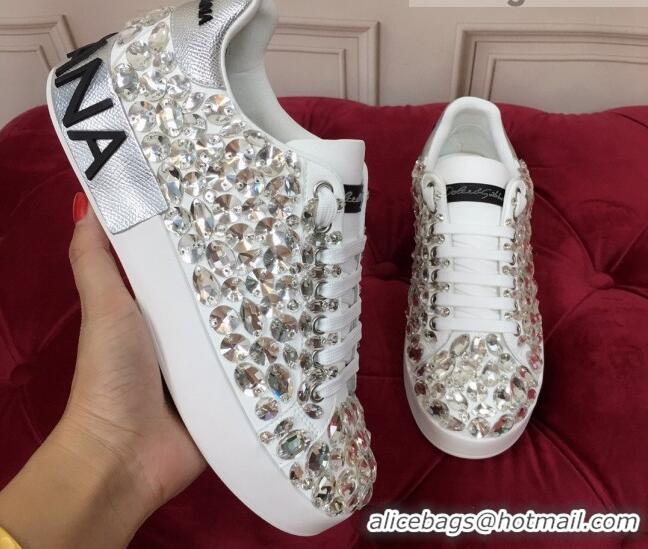 Grade Design Dolce & Gabbana DG Crystal Allover Sneakers 111523