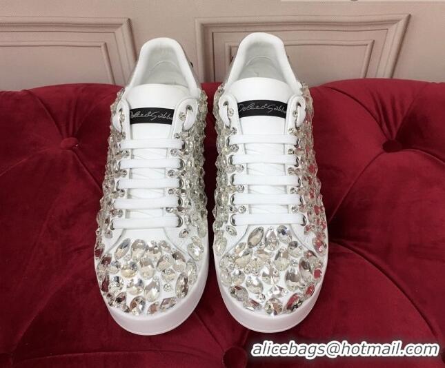 Grade Design Dolce & Gabbana DG Crystal Allover Sneakers 111523