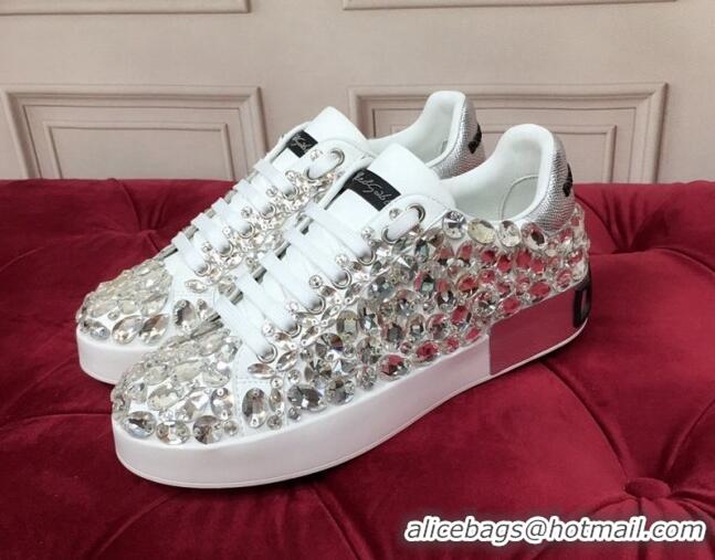 Grade Design Dolce & Gabbana DG Crystal Allover Sneakers 111523