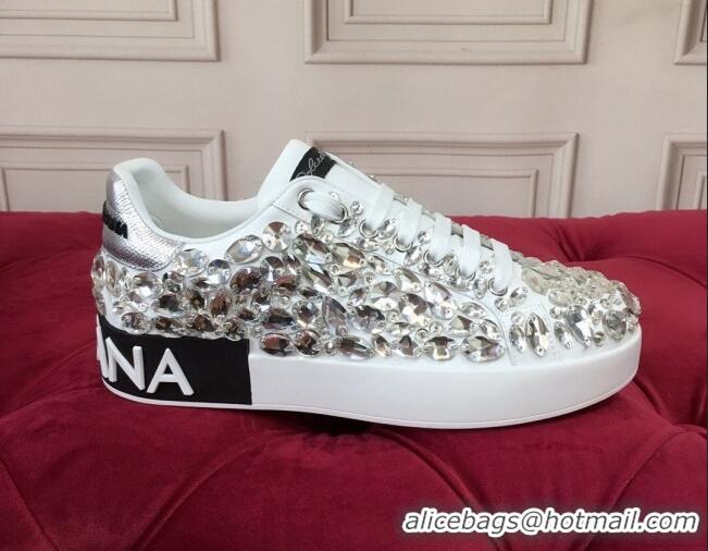 Good Product Dolce & Gabbana DG Crystal Allover Sneakers 111524