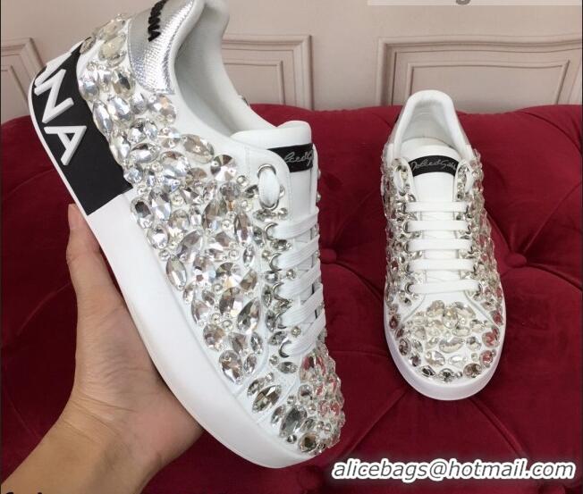 Good Product Dolce & Gabbana DG Crystal Allover Sneakers 111524