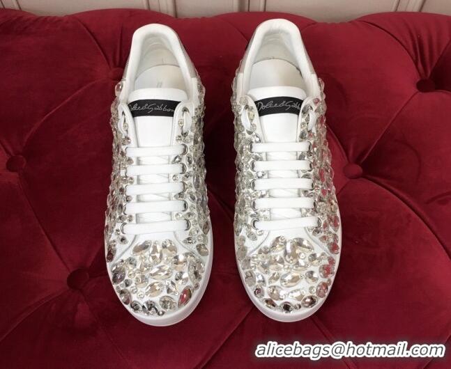 Good Product Dolce & Gabbana DG Crystal Allover Sneakers 111524