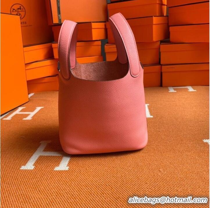 Promotional Hermes Picotin Lock Bags Original togo Leather PL3388 pink