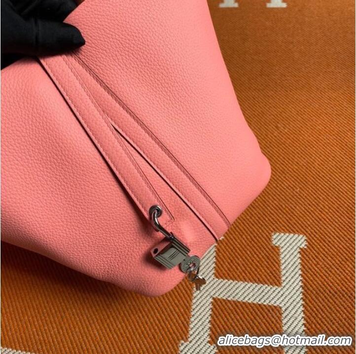 Promotional Hermes Picotin Lock Bags Original togo Leather PL3388 pink