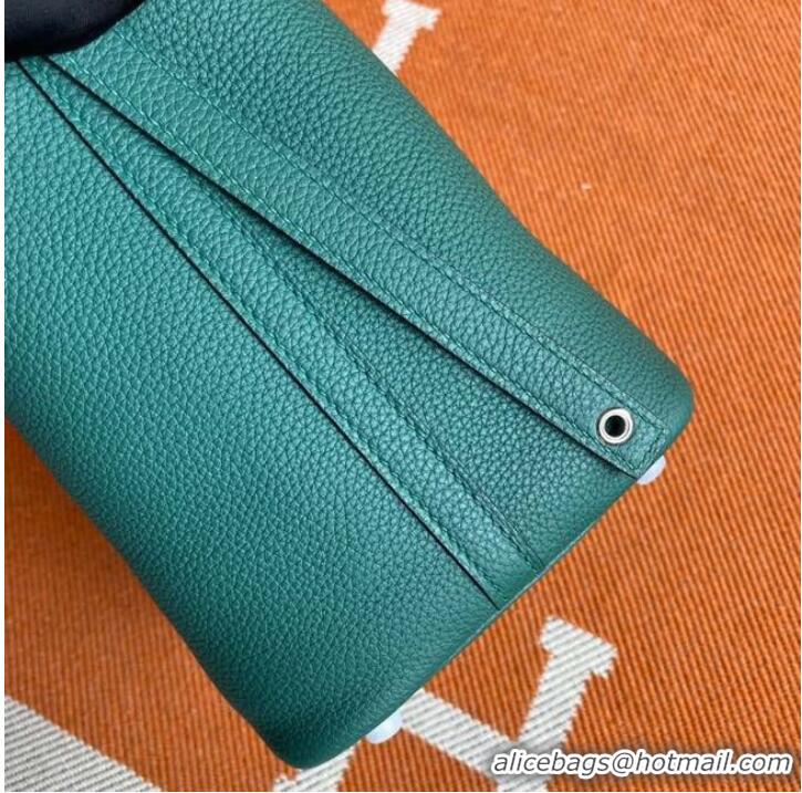 Well Crafted Hermes Picotin Lock Bags Original togo Leather PL3388 blackish green