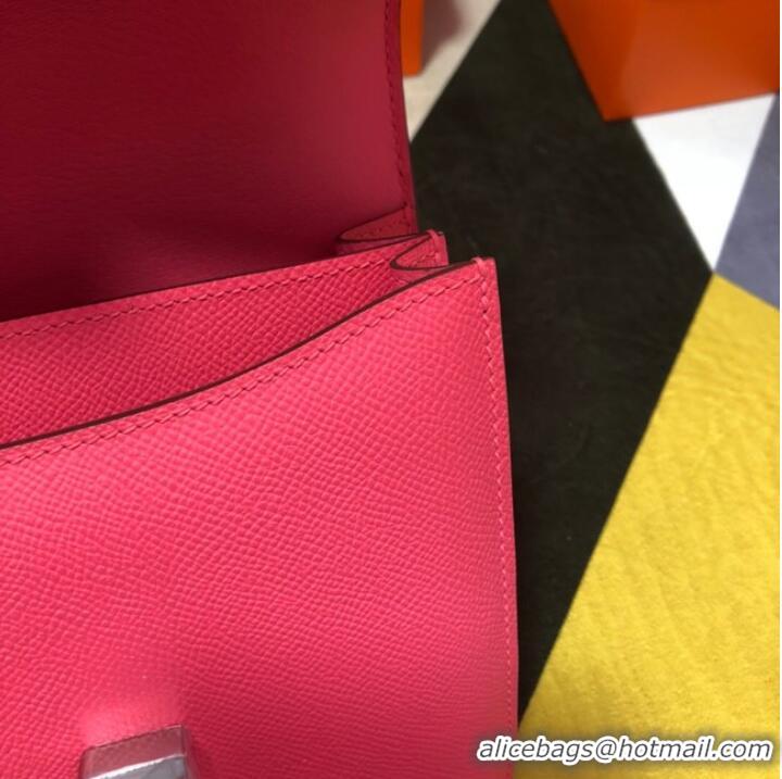 Shop Promotional Hermes Original Espom Leather Constance Bag 5333 Lipstick Pink