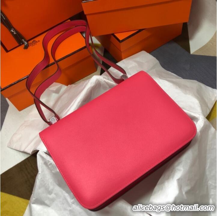 Shop Promotional Hermes Original Espom Leather Constance Bag 5333 Lipstick Pink