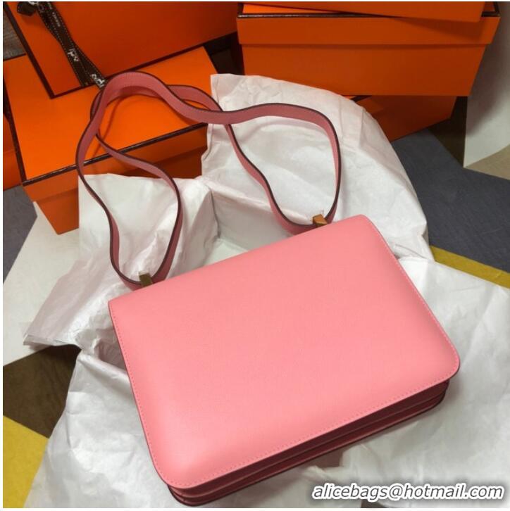 Discount Hermes Original Espom Leather Constance Bag 5333 Pink