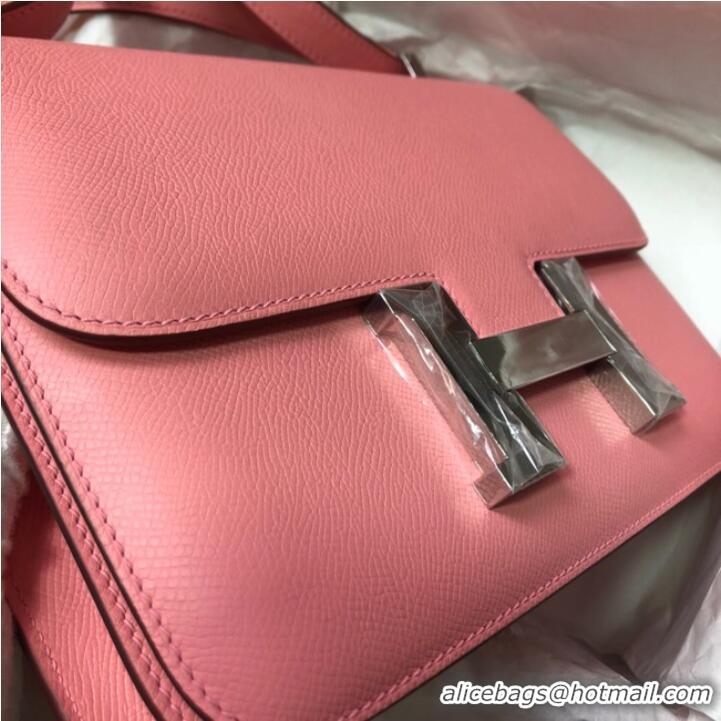 Discount Hermes Original Espom Leather Constance Bag 5333 Pink