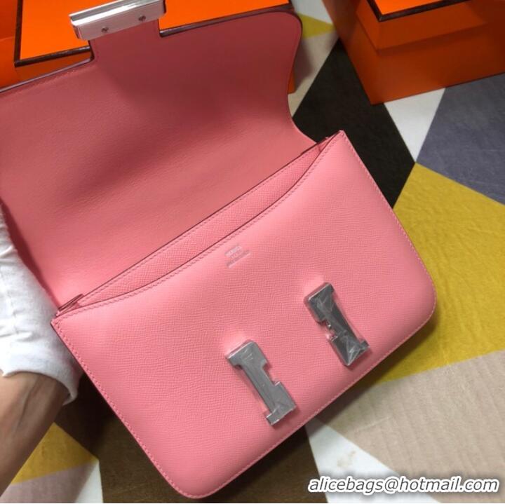 Discount Hermes Original Espom Leather Constance Bag 5333 Pink