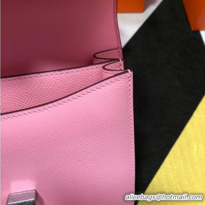 Discount Hermes Original Espom Leather Constance Bag 5333 Pink