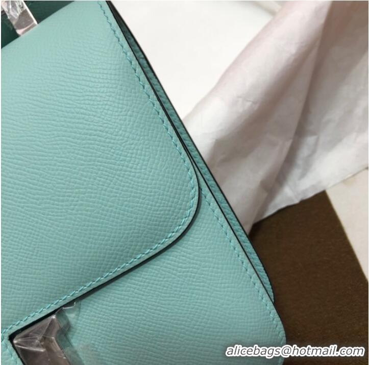 Chic Cheap Hermes Original Espom Leather Constance Bag 5333 sky blue