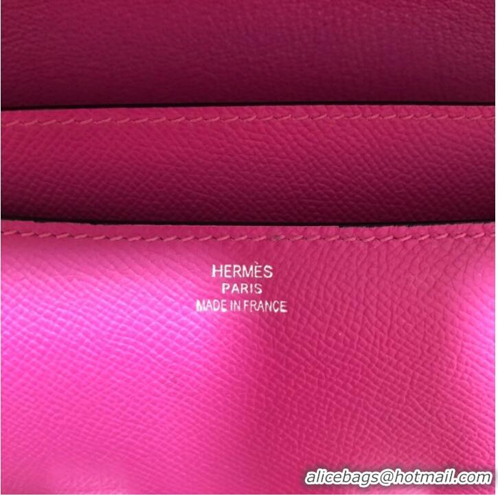 Original Cheap Hermes Original Espom Leather Constance Bag 5333 rose