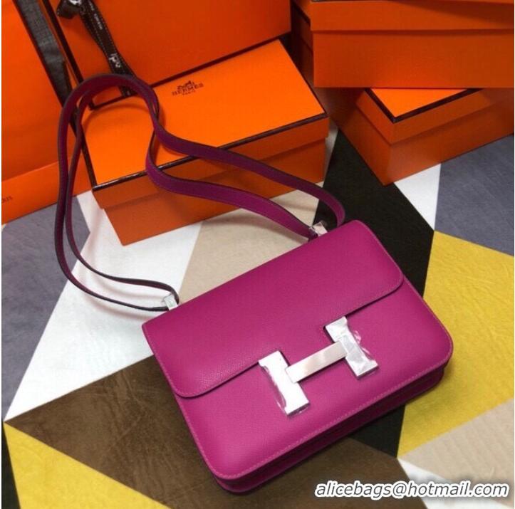 Original Cheap Hermes Original Espom Leather Constance Bag 5333 rose