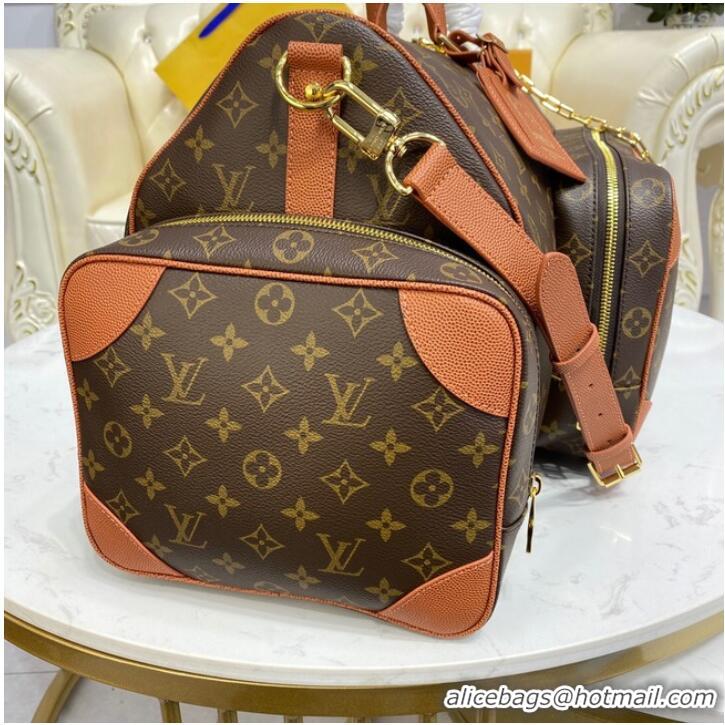 Grade Quality Louis Vuitton Monogram Canvas KEEPALL BANDOULIERE 65 M45794